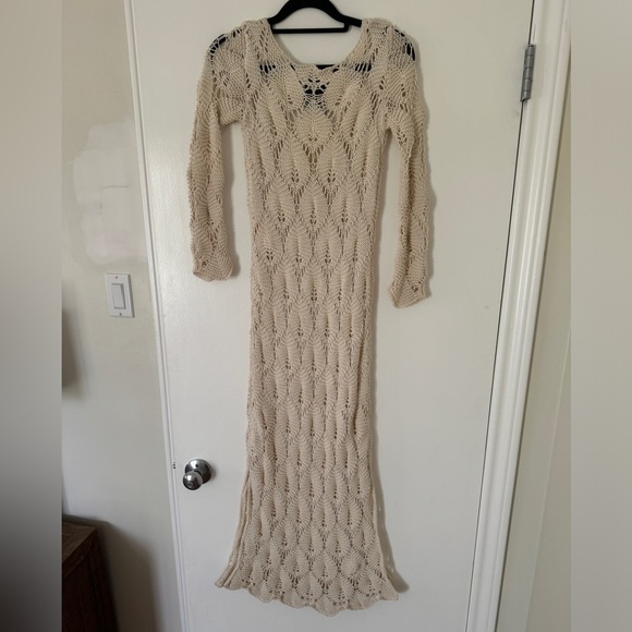 AERON SHELA DRESS CROCHET STYLE XXS - Picture 8 of 10